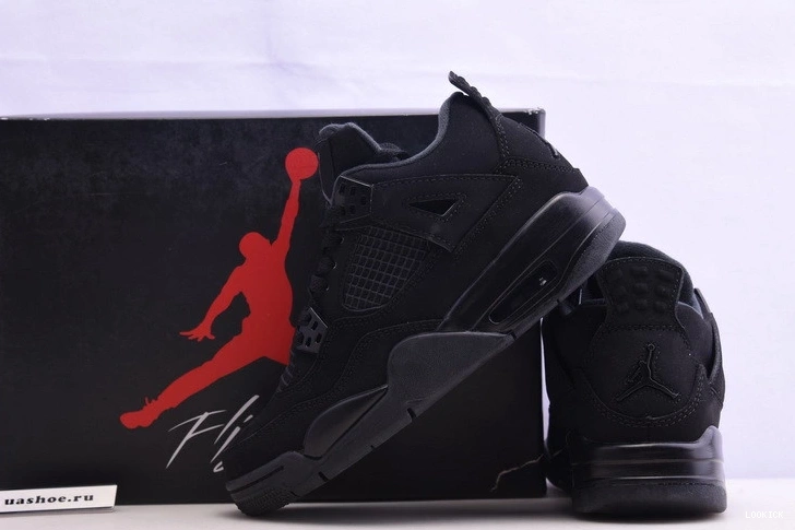 Cheap (2020)  4 CU1110-010 Cat Jordan Black Retro 0513